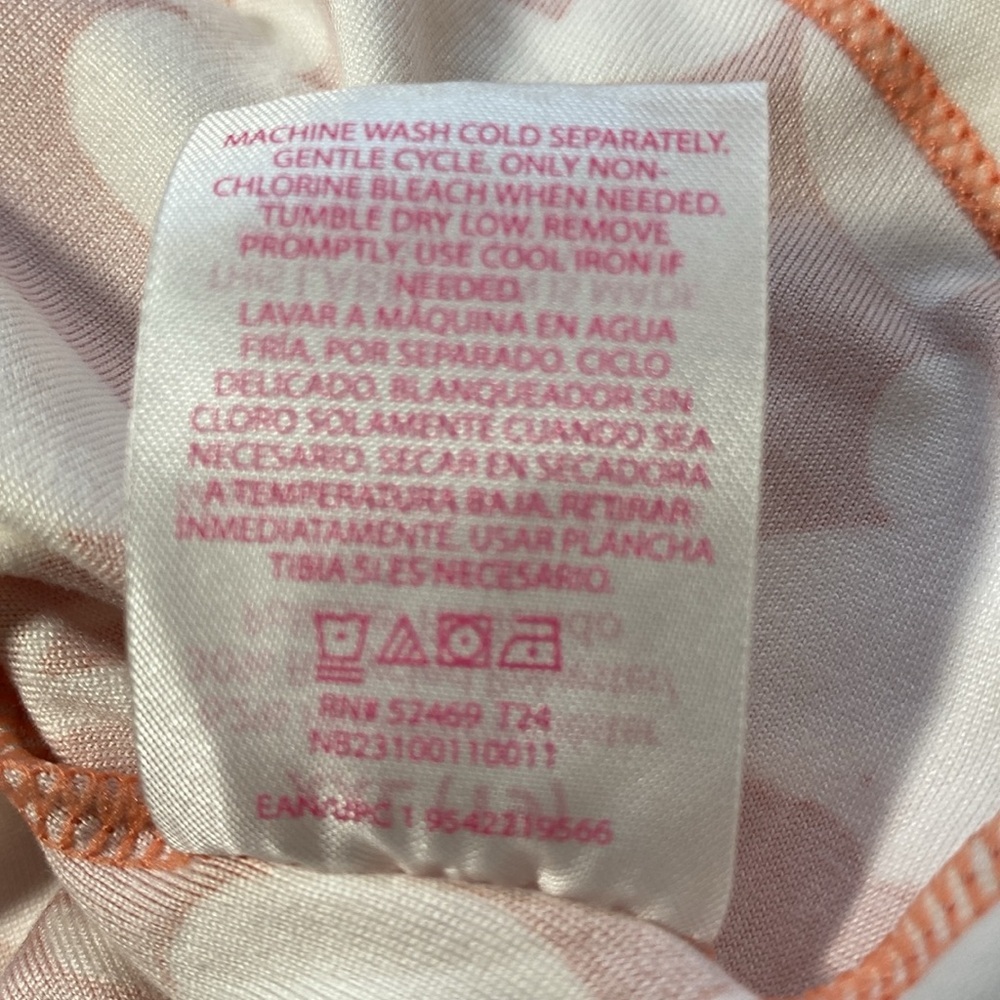 SunnDress Blush & White Pattern Sz XXL NWT - Picture 6 of 6